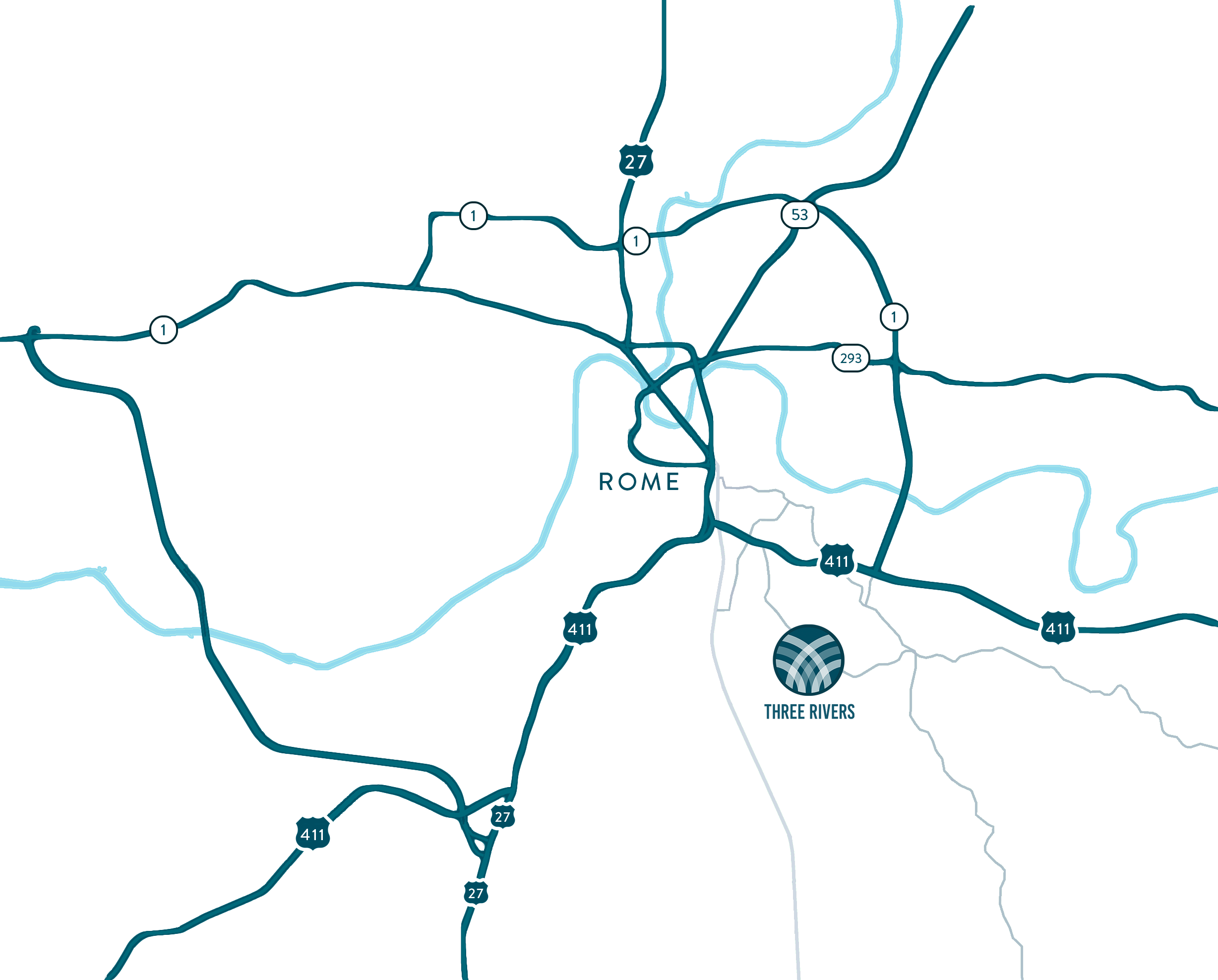 map – Watercolors Roatan Honduras